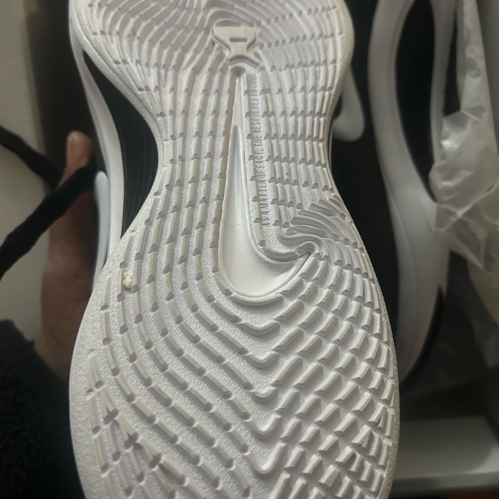 Nike A’Ones Black and White Athletic A’ja Wilson Shoes - Picture 5 of 5